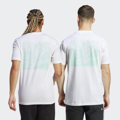 Cycling Graphic T-skjorte (unisex) Hvit