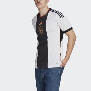 Men Football White Germany 22 Home Jersey