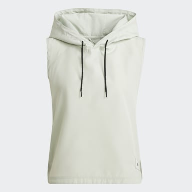 Women Lifestyle Green Parley Run for the Oceans Hooded Top