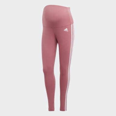 Hot pink adidas leggings 2025