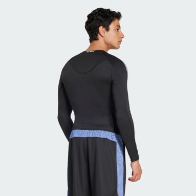 TECHFIT Compression Training 3-Stripes Longsleeve