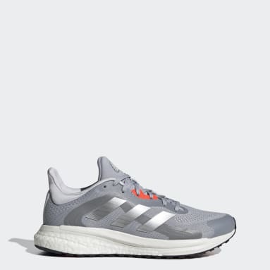 Zapatillas SolarGlide 4 ST Gris Mujer Running
