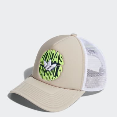 Originals Yellow Spiral Trucker Hat