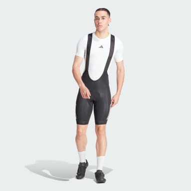 Calções Acolchoados com Alças para Ciclismo 3-Stripes Essentials