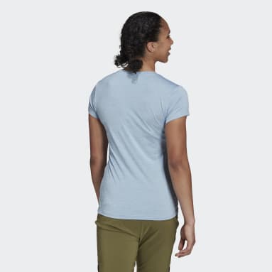 Playera Terrex Tivid Azul Mujer TERREX