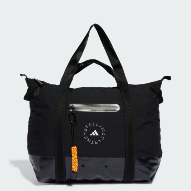 adidas Training 3 bar logo nylon tote bag in rust