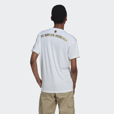Maglia Away 22/23 FC Bayern München Bianco Uomo Calcio
