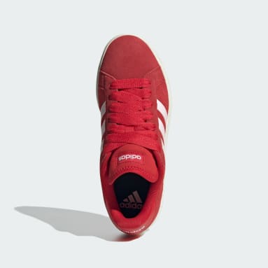 Women's red adidas hot sale