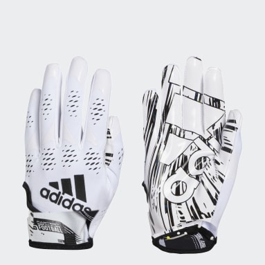 Men's Football White Adizero 12 Gloves