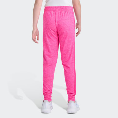 Elastic Waistband 3-Stripe Mélange Jogger