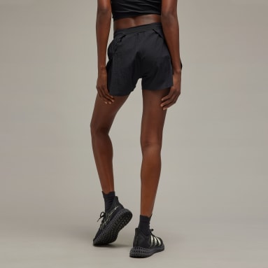 Women Lifestyle Black Y-3 AEROREADY Running Shorts