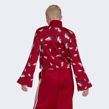 Campera Beckenbauer Rojo Mujer Originals