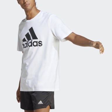 남성 sportswear White 에센셜 싱글 저지 빅로고 티