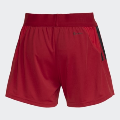 Shorts Treino CR Flamengo Tiro 23 Vermelho Mulher Futebol