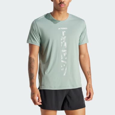 T-shirt Terrex Agravic Trail Running Vert Hommes TERREX