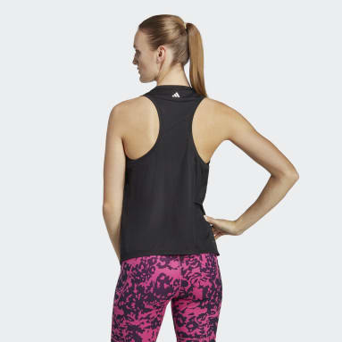 adidas Rib Corset Tank Top - Black | adidas Canada