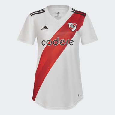 Camiseta Titular River Plate 22/23 Blanco Mujer Fútbol