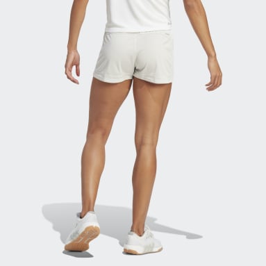 Pantalón corto Knit Pacer 3 bandas Gris Mujer Gimnasio Y Entrenamiento