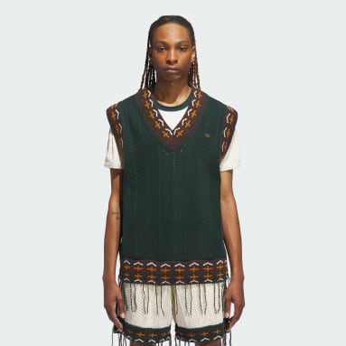 Clot Crochet Vest by Edison Chen