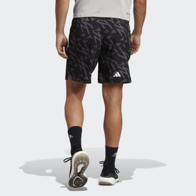Pantalón corto Train Icons Training 3 bandas Negro Hombre Gimnasio Y Entrenamiento
