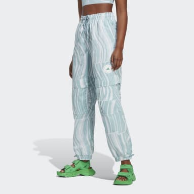 Ženy adidas by Stella McCartney biela Tepláky adidas by Stella McCartney TrueCasuals Printed