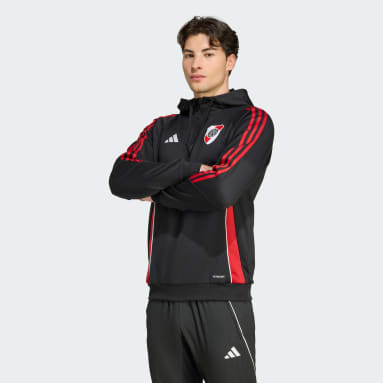 Buzo de Entrenamiento con Capucha de River Plate Tiro 25