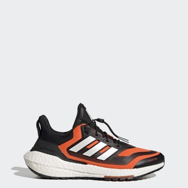 Zapatillas running Adidas Ultraboost 22 beige naranja hombre