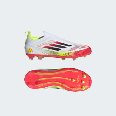 Botas de Futebol sem Atacadores F50 Elite – Piso firme (Criança)