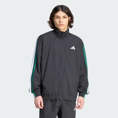 Chamarra Deportiva Essentials 3 Franjas Tejida