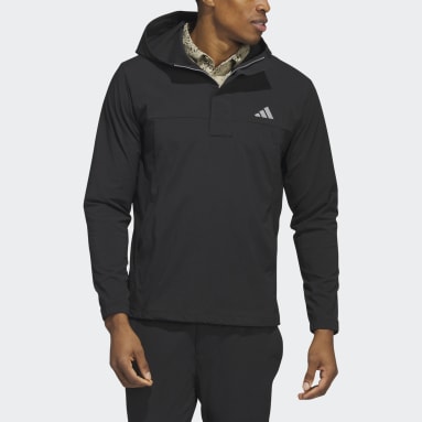 Ripstop 1/4-Zip Golf Hettegenser Svart