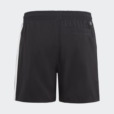 Kluci Sportswear černá Plavecké šortky 3-Stripes