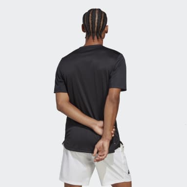 Camiseta Club Tennis Negro Hombre Tenis