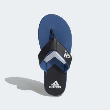 Men Swim Blue CORE LINEAR EEZAY 2019 SLIPPERS