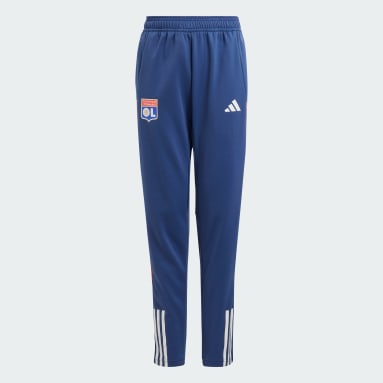 Pantalón entrenamiento Olympique de Lyon Tiro 23 Azul Niño Fútbol