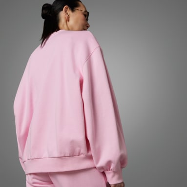 Sweatshirt 3-Stripes Adicolor 70s Rosa Mulher Originals