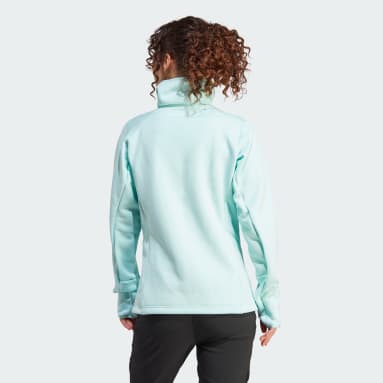 POLERA DE FELPA MEDIA TERREX XPERIOR Turquesa Mujer TERREX