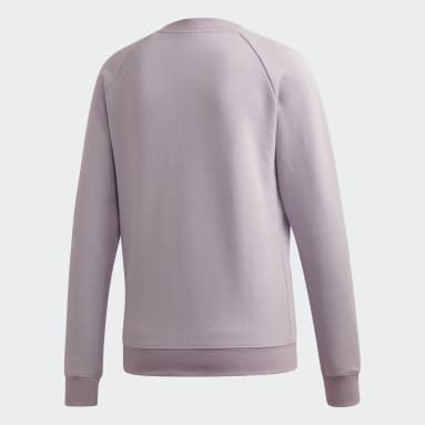 Women Originals Purple Trefoil Sweatshirt