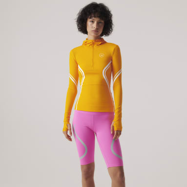 Women adidas_by_stella_mccartney Orange 스텔라 트루페이스 긴팔 탑