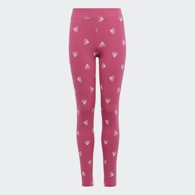 Calzas de Algodón  Brand Love Tiro Medio Rosado Niña Sportswear