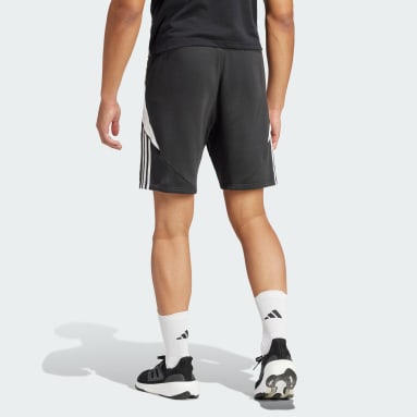 Men's Soccer Black Tiro 24 Sweat Shorts