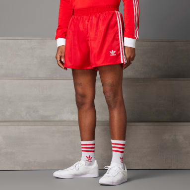 Men Football Red FC Bayern Originals Shorts