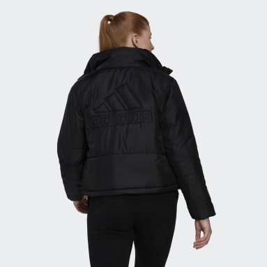 adidas Originals Womens Cropped Puffer Jacket - Black