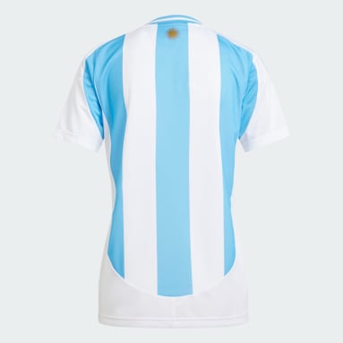 Camiseta Titular Argentina 24 (Mujer) Blanco Mujer Fútbol