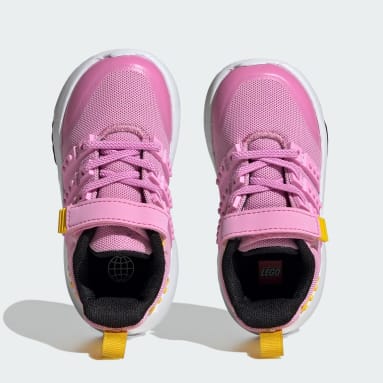 Chaussure à lacets élastiques et scratch adidas x LEGO® Racer TR21 Violet Enfants Sportswear
