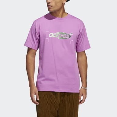 Men Originals Purple Hypersport Linear Tee