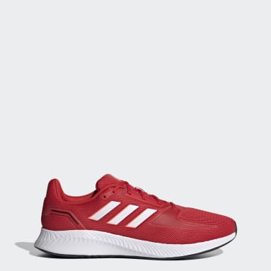tenis adidas vermelho e preto