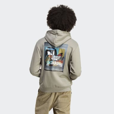 Poleron adidas originals verde hot sale