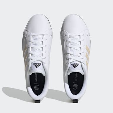 Sportswear Λευκό VS Pace 2.0 Lifestyle Skateboarding 3-Stripes Branding Synthetic Nubuck Shoes