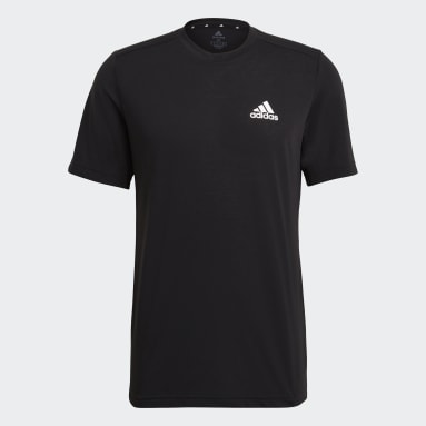 Männer Fitness & Training AEROREADY Designed 2 Move Feelready Sport T-Shirt Schwarz