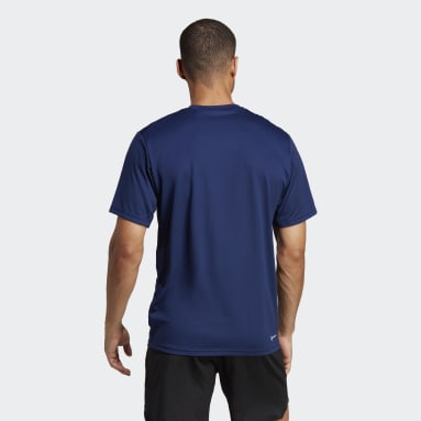 Camiseta de Entrenamiento Train Essentials Azul Hombre Training